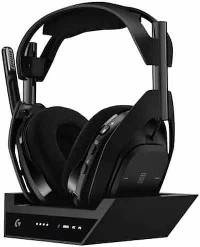 Headset Gamer Sem Fio Logitech G Astro A50 X com Base Station PLAYSYNC e Drivers de Grafeno
