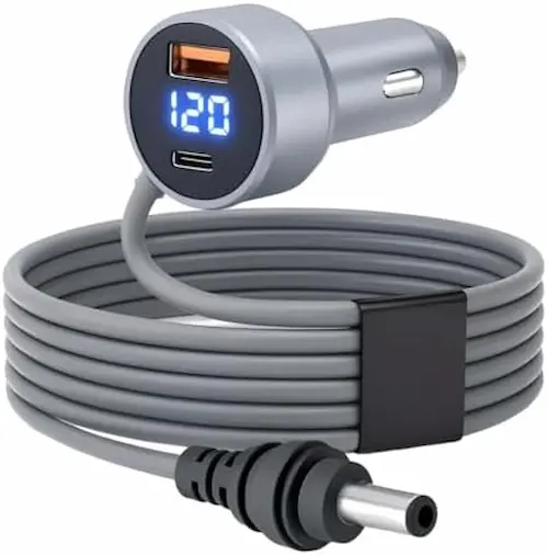 Cabo de Alimentação Veicular 12V/24V para Starlink Mini