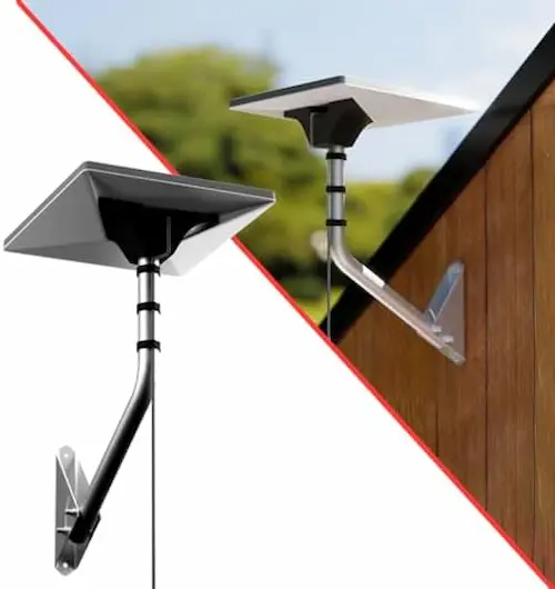 Suporte de antena Starlink Mini Gen 4 articulável para telhado e parede em aço galvanizado Splin