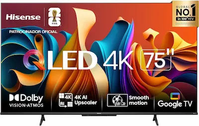 Hisense Smart TV 75 QLED 75Q6N